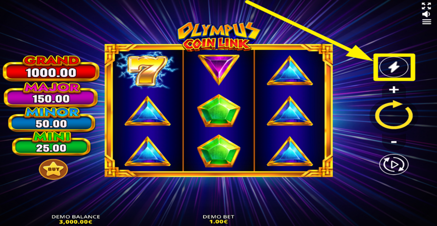 Olympus Coin Link Turbo