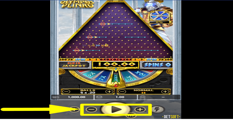 Olympus Plinko Bet Value