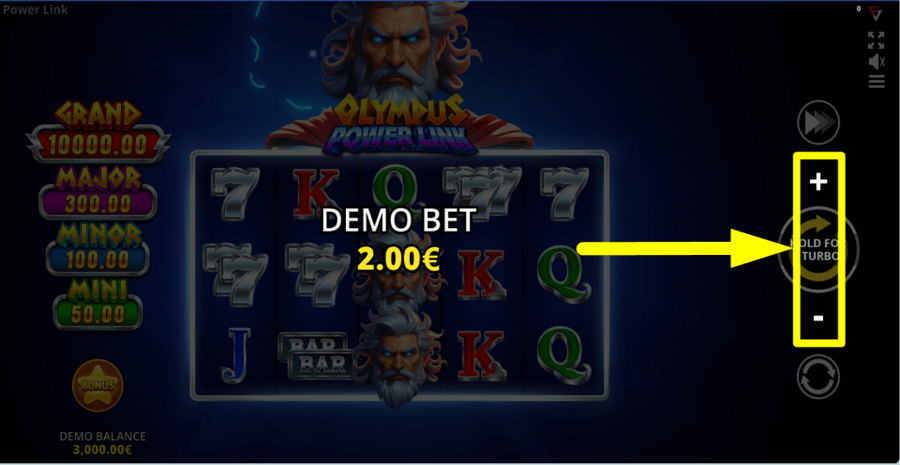 Olympus Power Link Running Wins Bet Value
