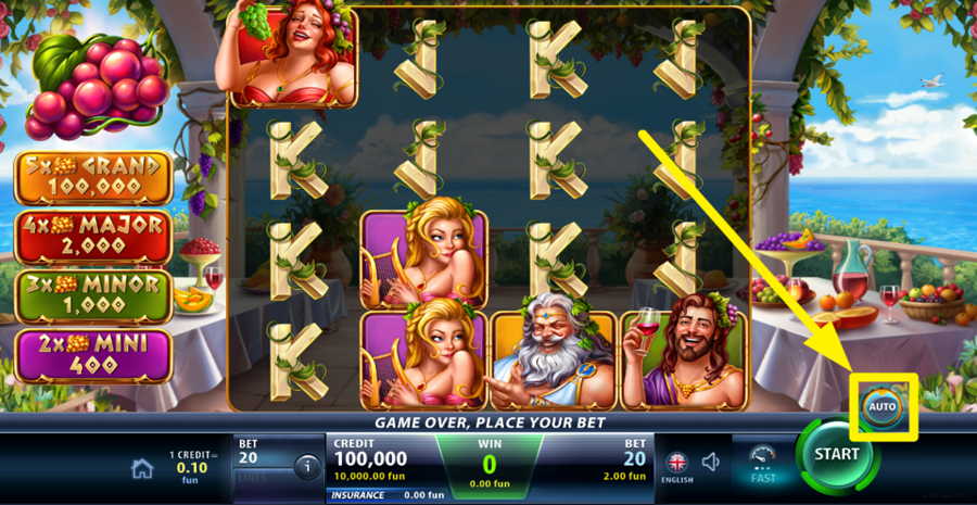 Olympus Wine And Wonders Autoplay