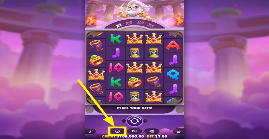 Olympus Wins Super Scatter Autoplay