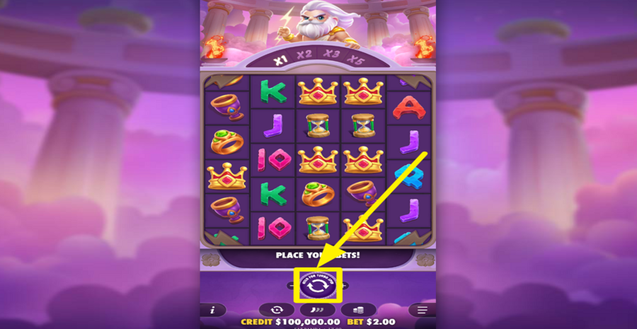 Olympus Wins Super Scatter Spin