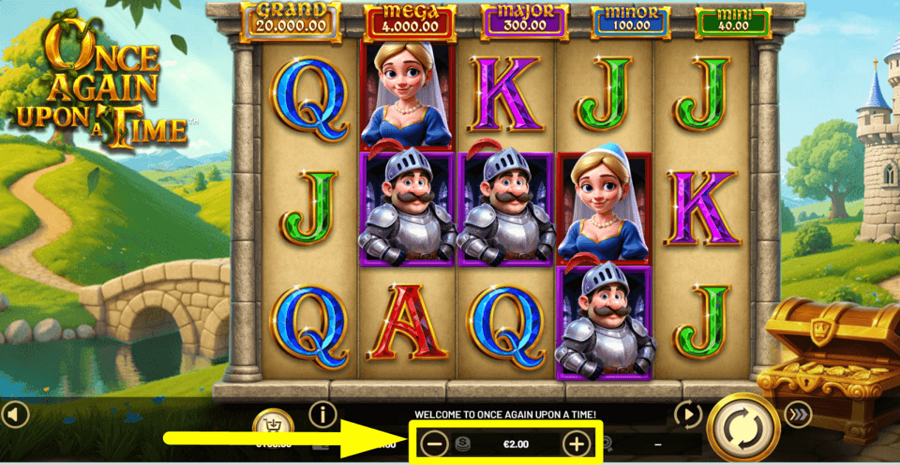 Once Again Upon A Time Hold And Win Bet Value