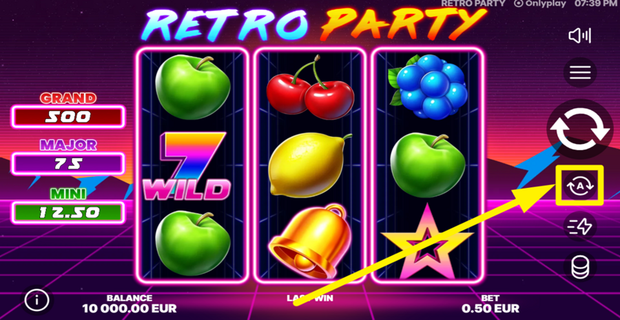 Onlyplay Retro Party Autoplay