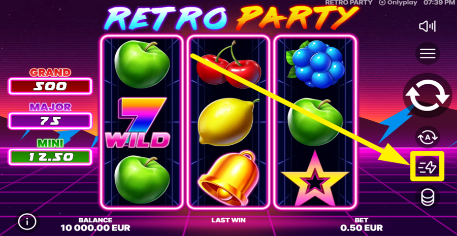 Onlyplay Retro Party Turbo
