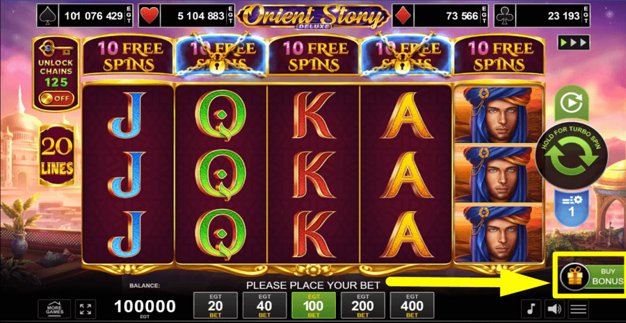 Orient Story Deluxe Buy Feature