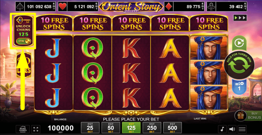 Orient Story Deluxe Unlock Chains Feature