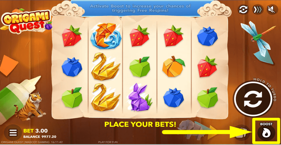 Origami Quest Buy Feature