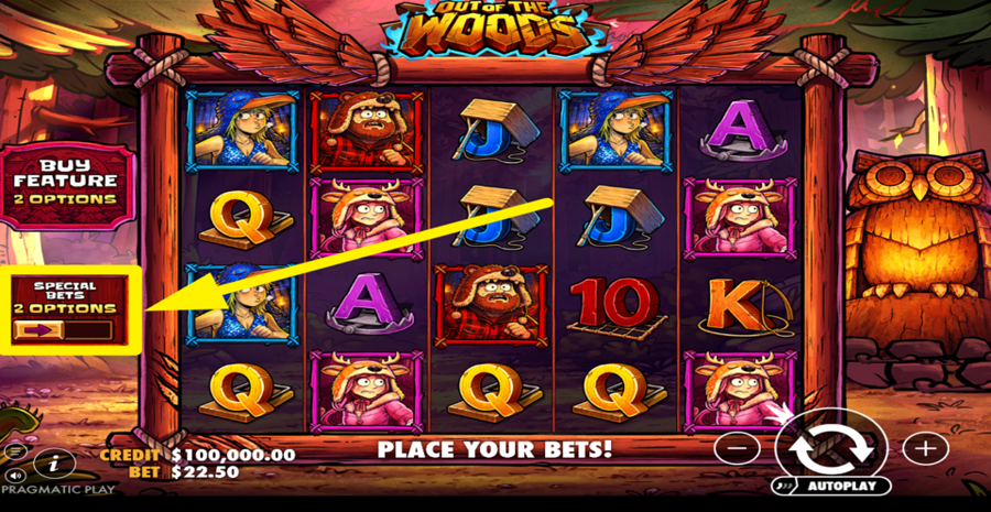 Out Of The Woods Special Bets