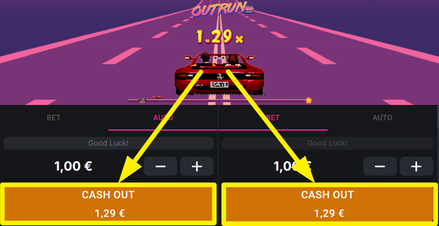 Out Run Cash Out