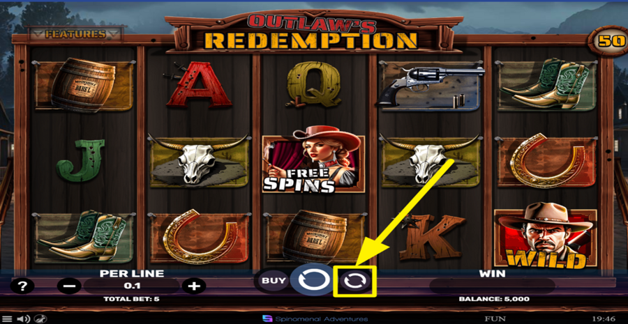 Outlaws Redemption Autoplay