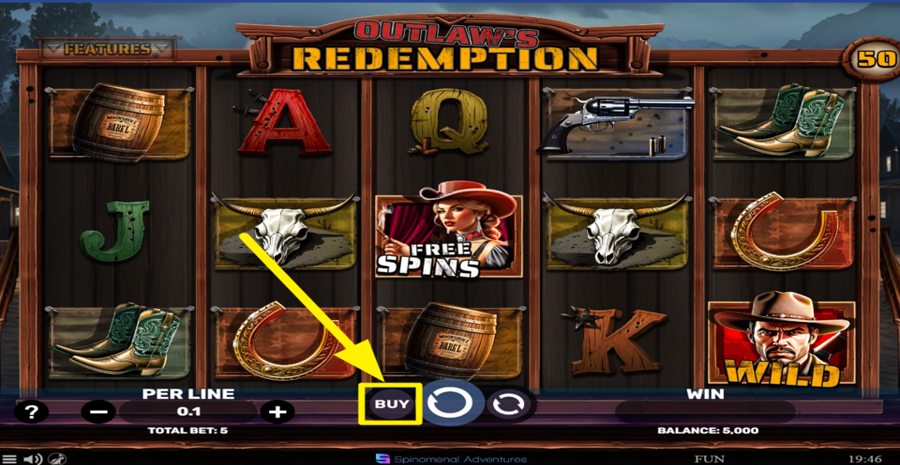 Outlaws Redemption Buy Bonus