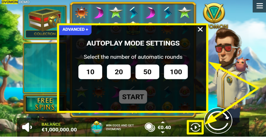 Ovomon Autoplay