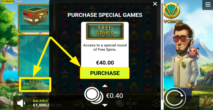 Ovomon Buy Bonus