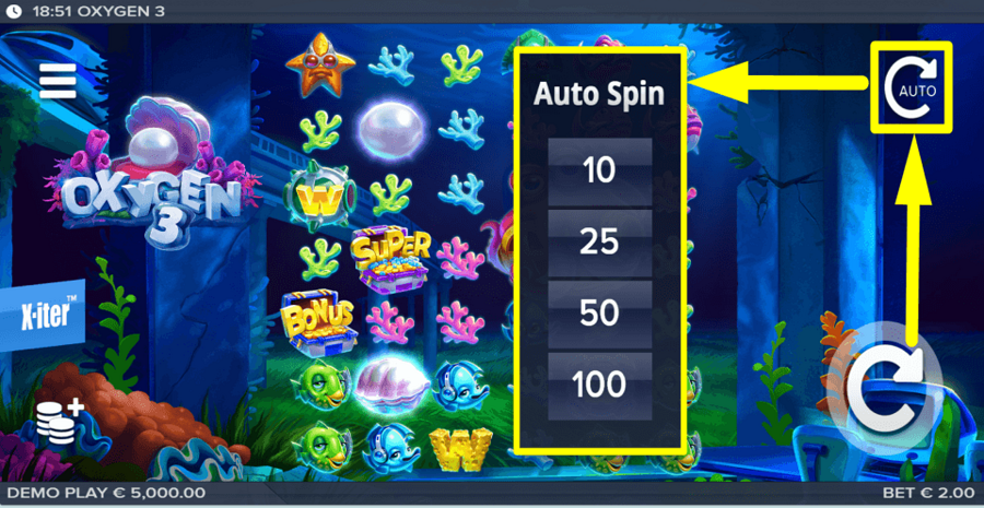 Oxygen 3 Autoplay Feature