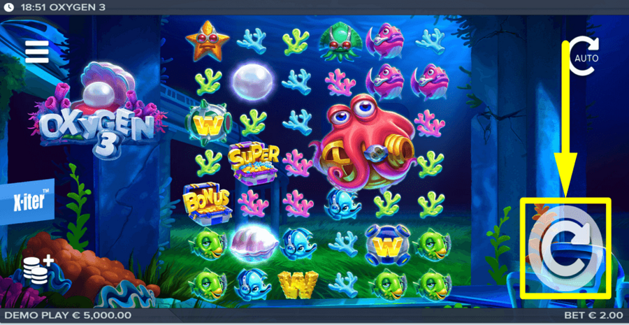 Oxygen 3 Spin Button