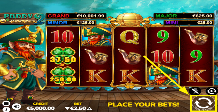 Paddy O Plunder 2 Spin