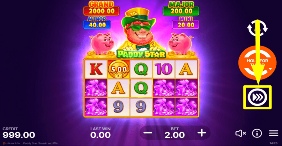 Paddy Star Smash And Win Turbo Feature