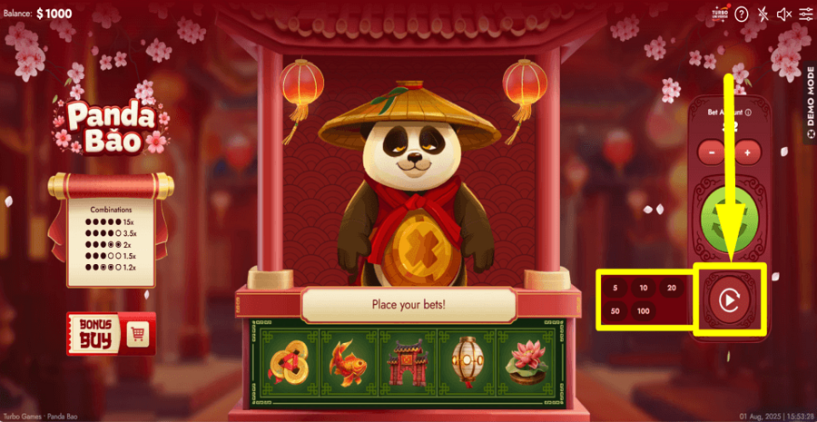 Panda Bao Autoplay Feature