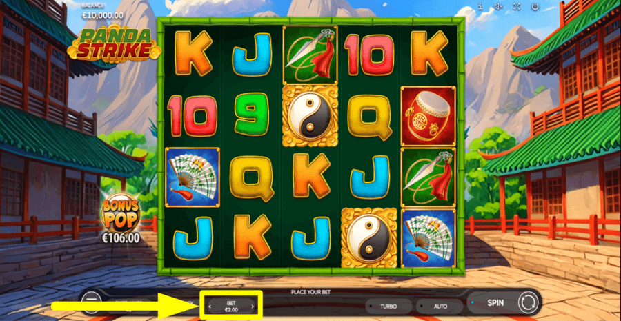 Panda Strike Bet Value