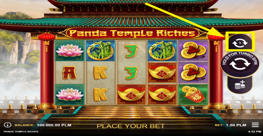 Panda Temple Riches Autoplay