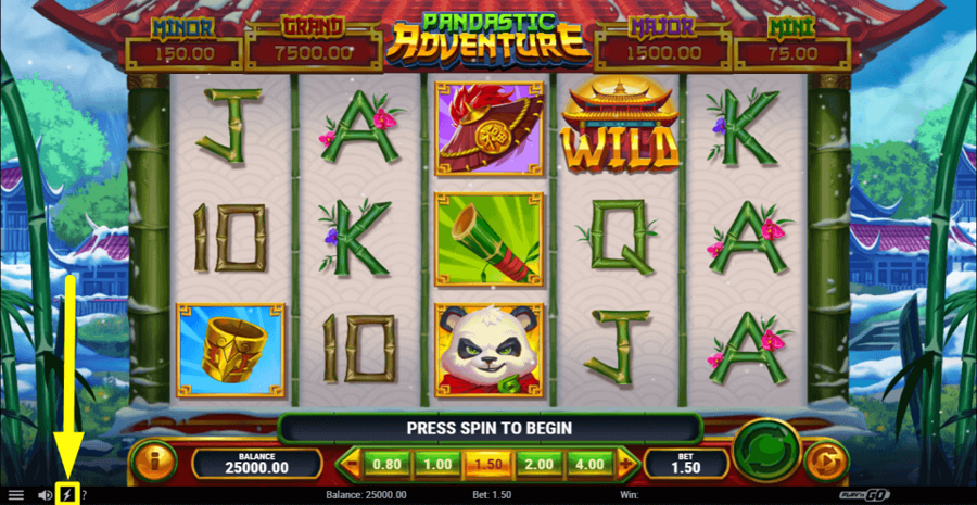 Pandastic Adventure Fast Play