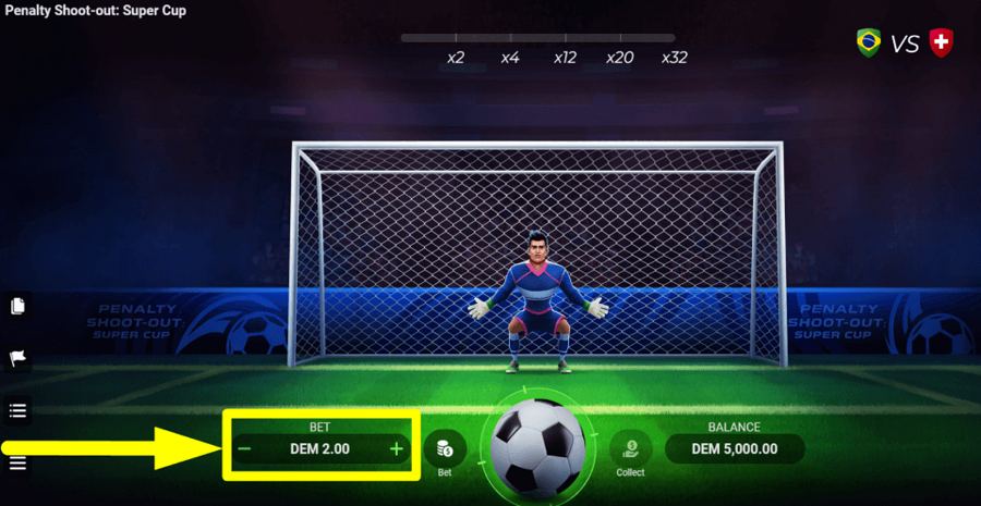 Penalty Shoot Out Super Cup Bet Value