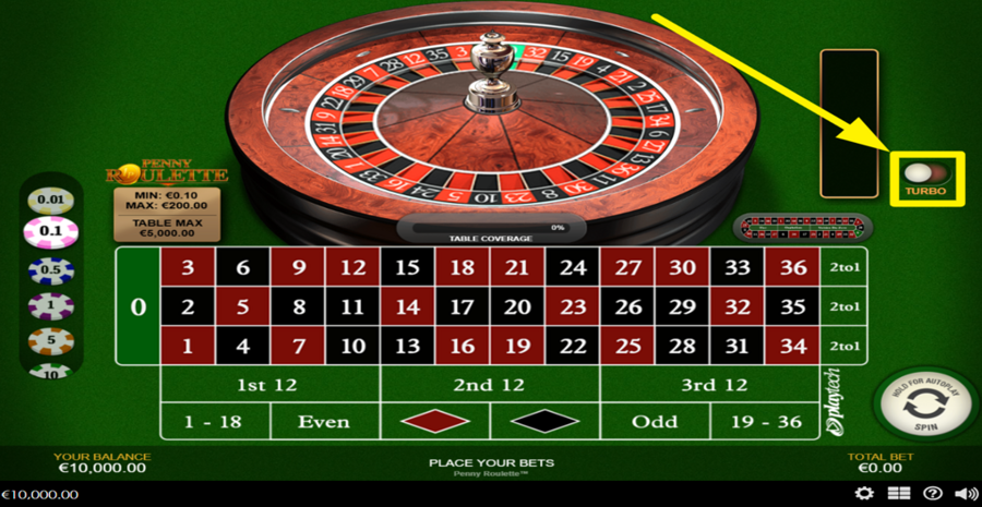 Penny Roulette Turbo