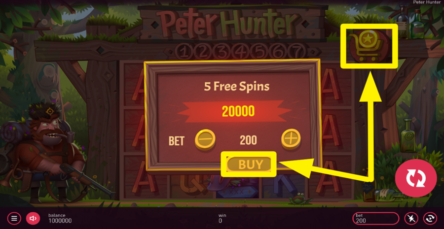 Peter Hunter Buy Bonus