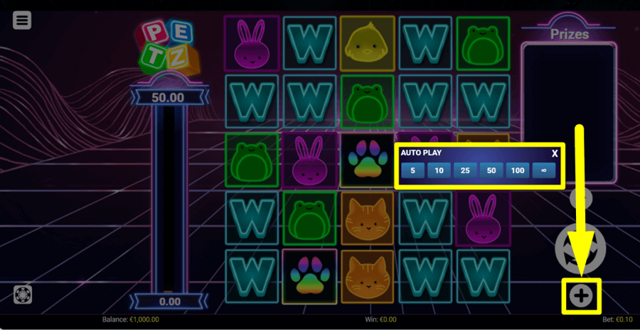 Petz Autoplay Feature