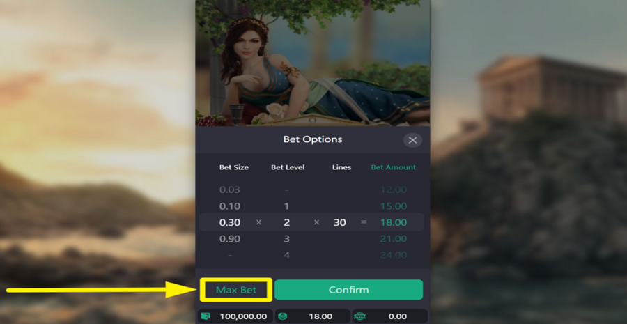 Pg Soft Medusa Max Bet