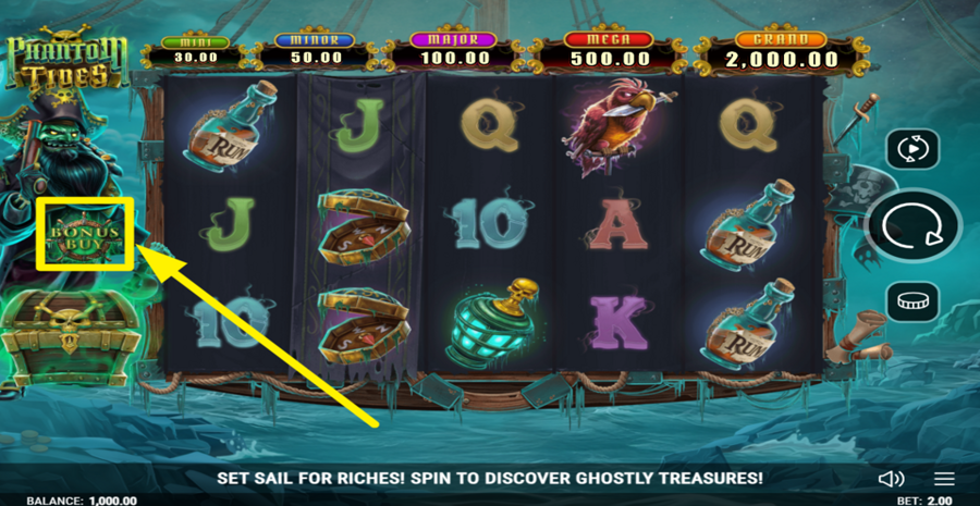 Phantom Tides Buy Bonus
