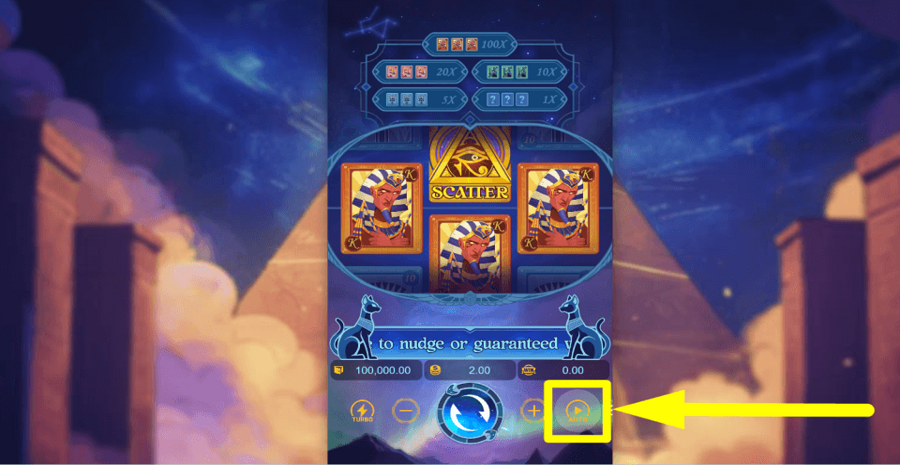 Pharaoh Royals Autoplay Feature