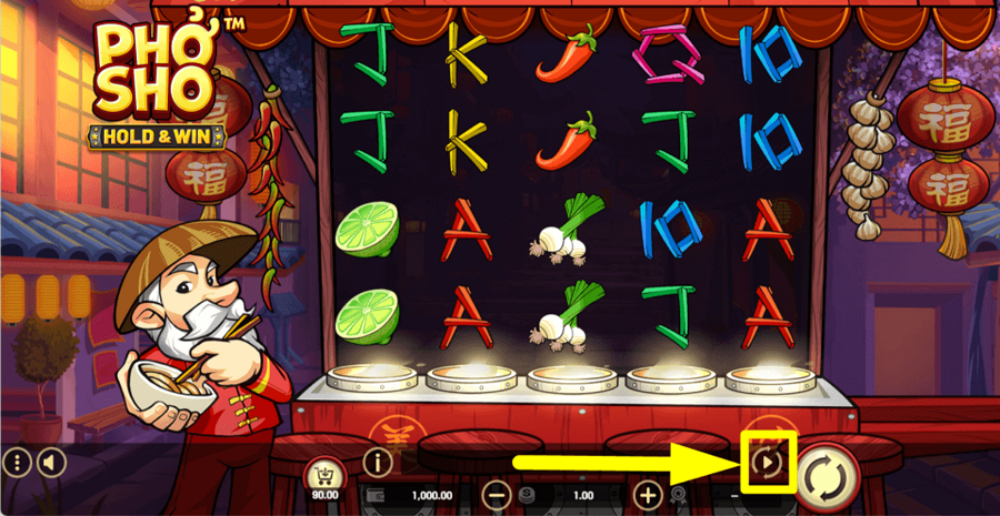 Pho Sho Hold And Win Autoplay Feature