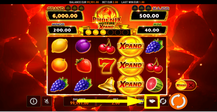 Phoenix Hotfire Xpand Turbo Feature