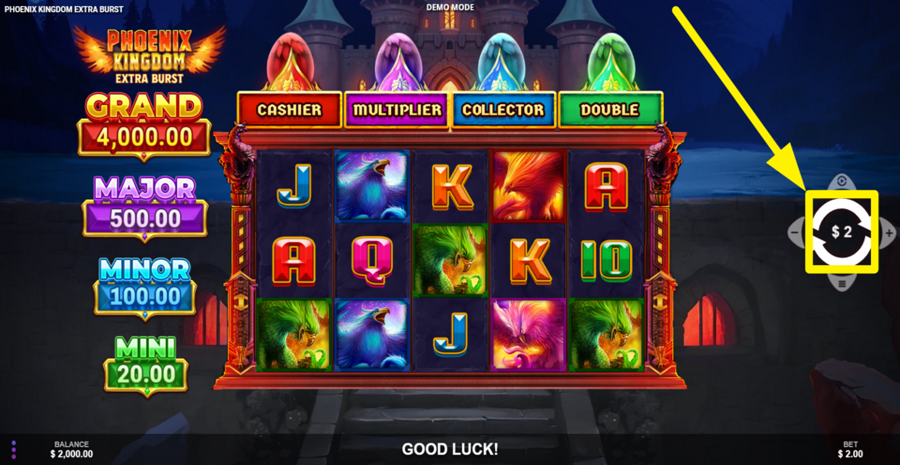 Phoenix Kingdom Extra Burst Spin