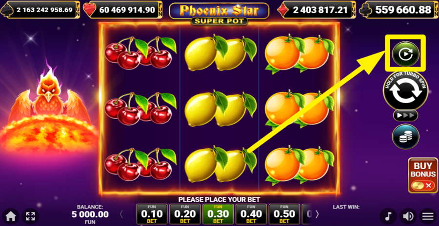 Phoenix Star Super Pot Autoplay