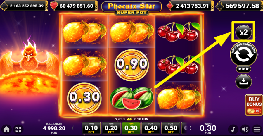 Phoenix Star Super Pot Gamble