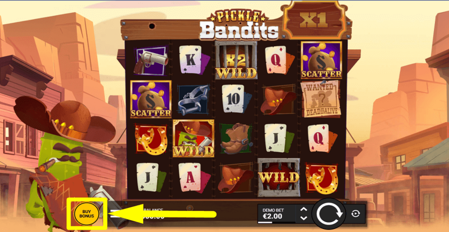 Pickle Bandits Buy Feature