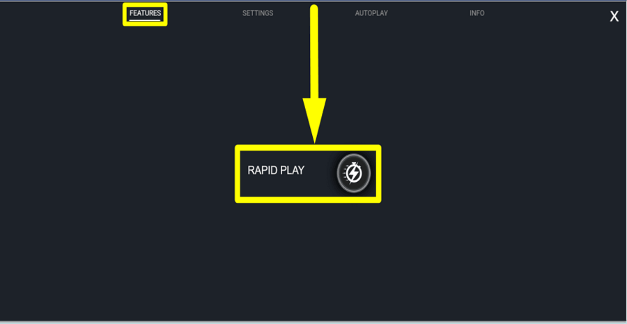 Piggy Bank Bingo Rapid Play Feature