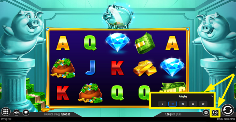 Piggy Bank Cash Autoplay
