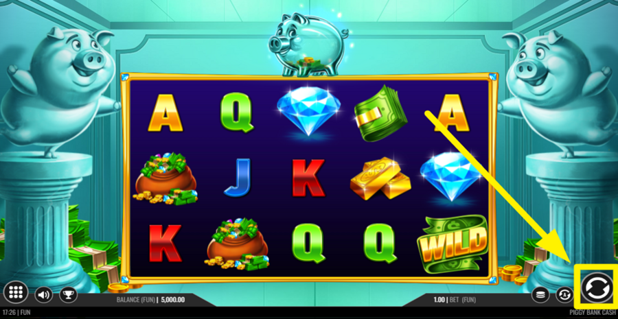 Piggy Bank Cash Spin