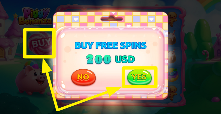 Piggy Bonanza Buy Bonus