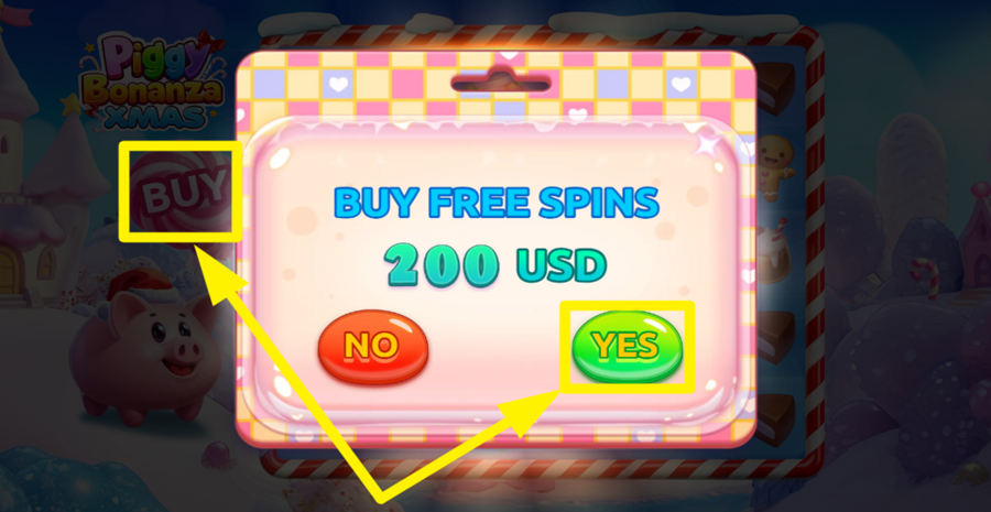 Piggy Bonanza Xmas Buy Bonus