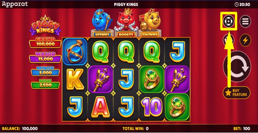 Piggy Kings Bet Value