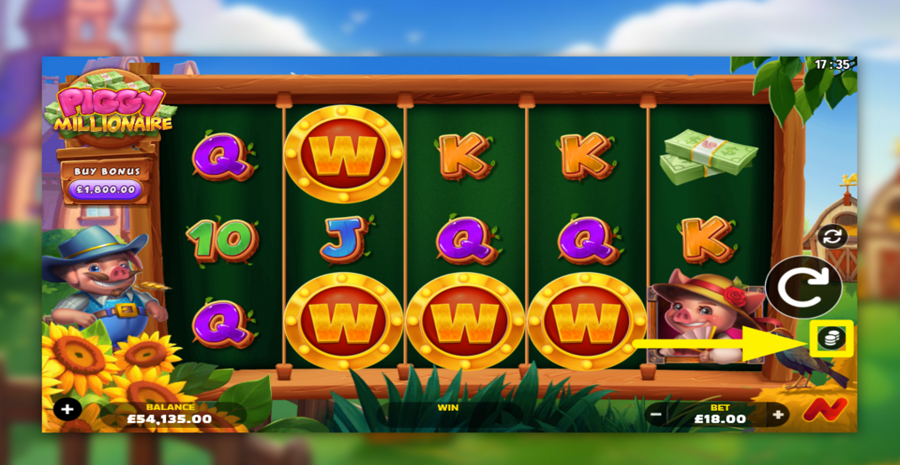 Piggy Millionaire Max Bet