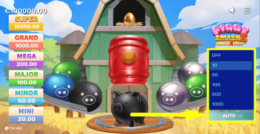 Piggy Smash 2 Autoplay Feature