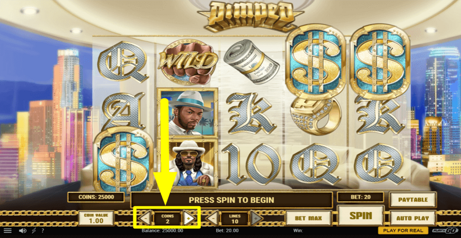 Pimped Number Of Coins