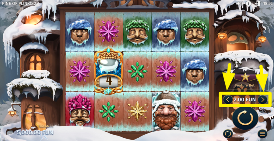 Pine Of Plinko 2 Adjust Bet