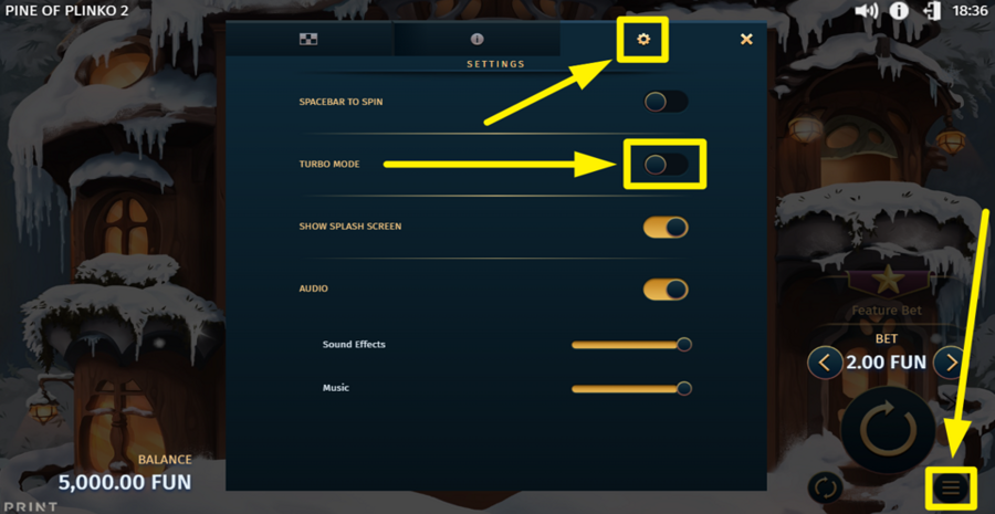 Pine Of Plinko 2 Turbo